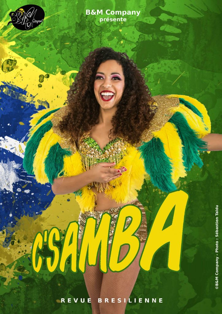 revue c samba brésilienne