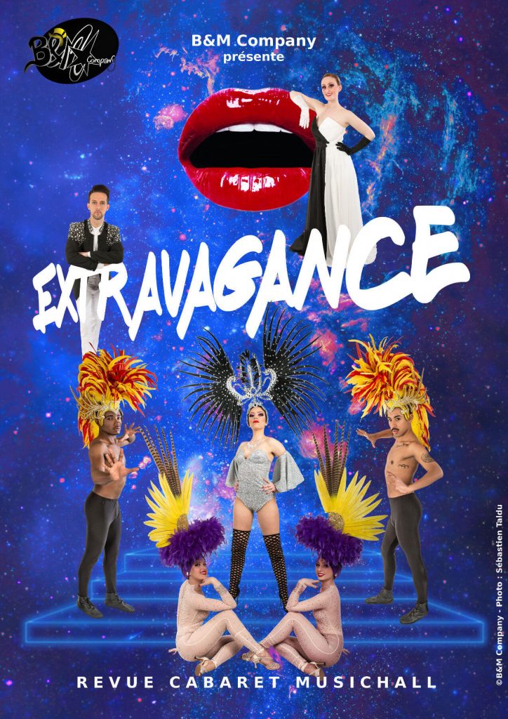 revue extravagance cabaret b&m company